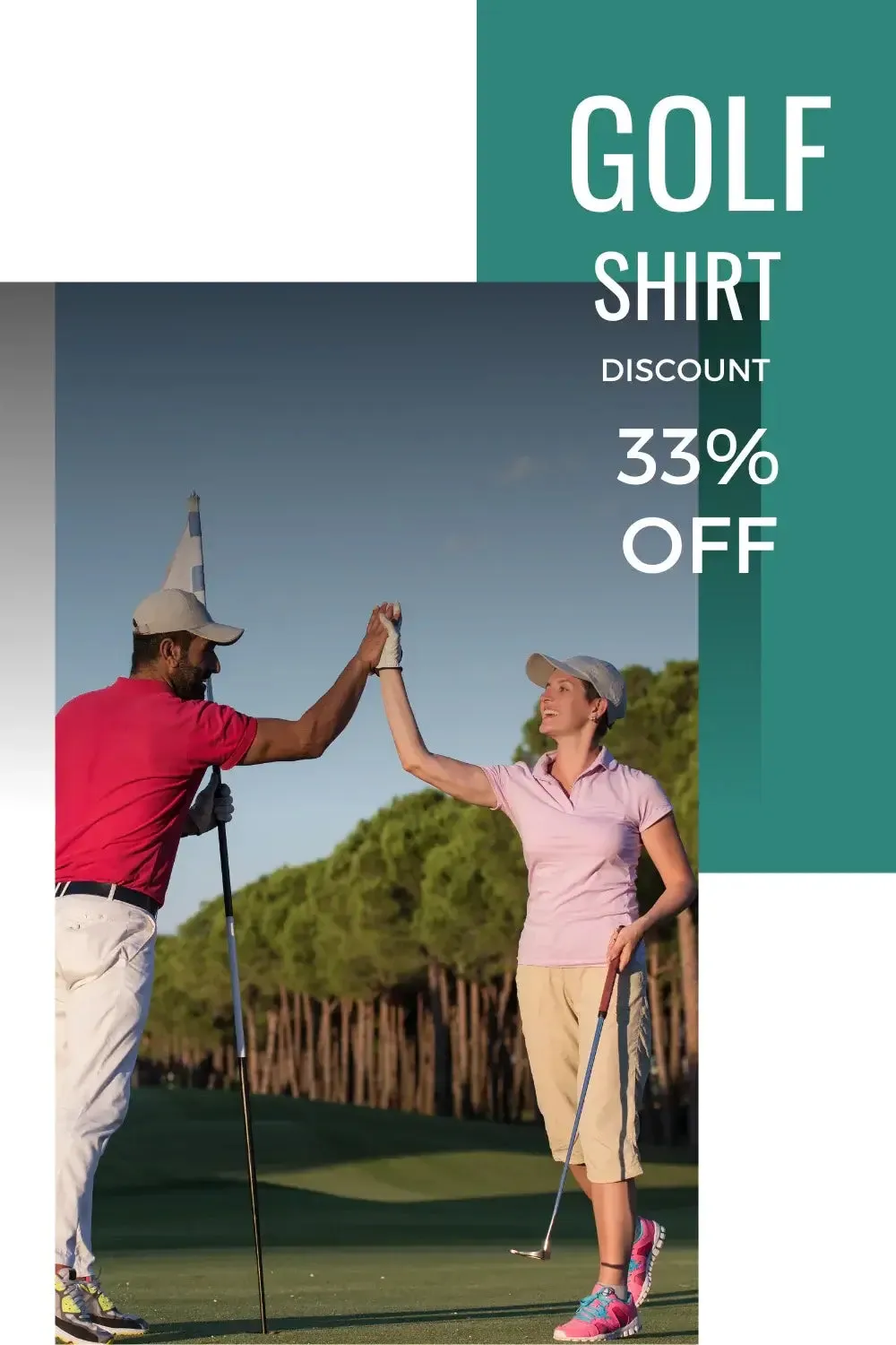 2 Pack Men Short Sleeve Golf Shirts