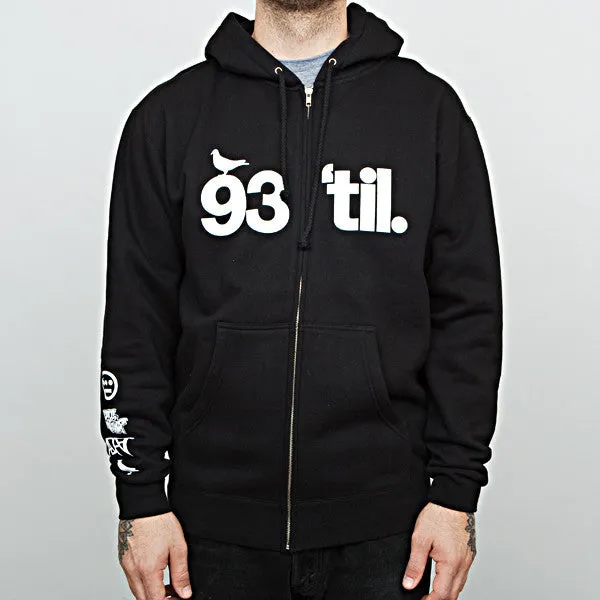 Adapt x Souls of Mischief - 93 'til Infinity Men's Zip Hoodie, Black