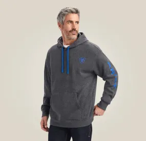 Ariat Logo Hoodie Charcoal Heather