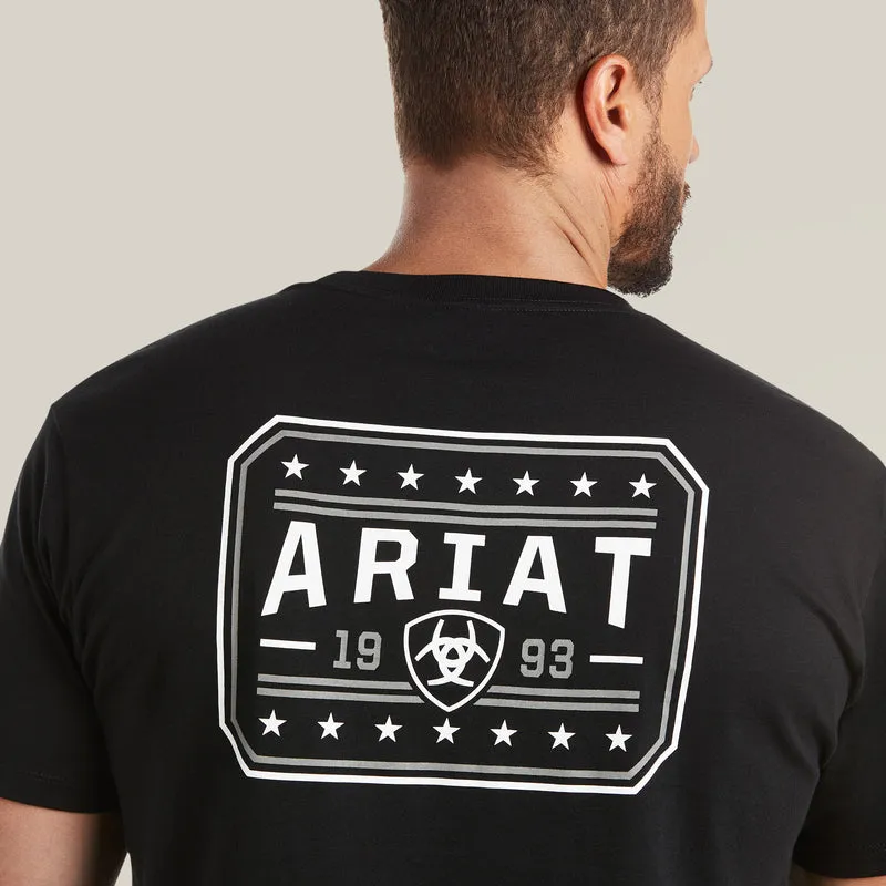 Ariat Men's Ariat 93 Liberty T-Shirt, Black