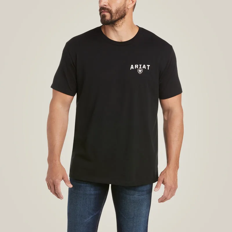 Ariat Men's Ariat 93 Liberty T-Shirt, Black