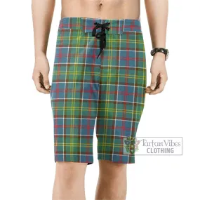 Ayrshire District Tartan Men's Board Shorts