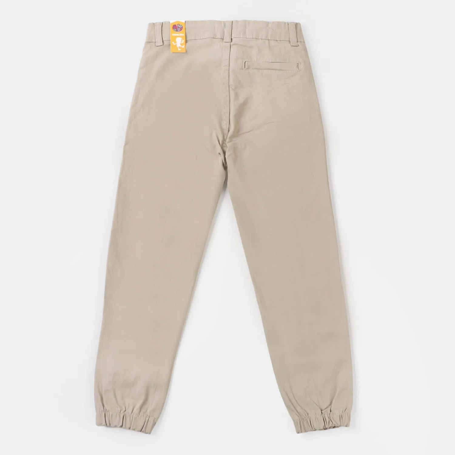 Boys Cotton Pant Super Gamer - Sand