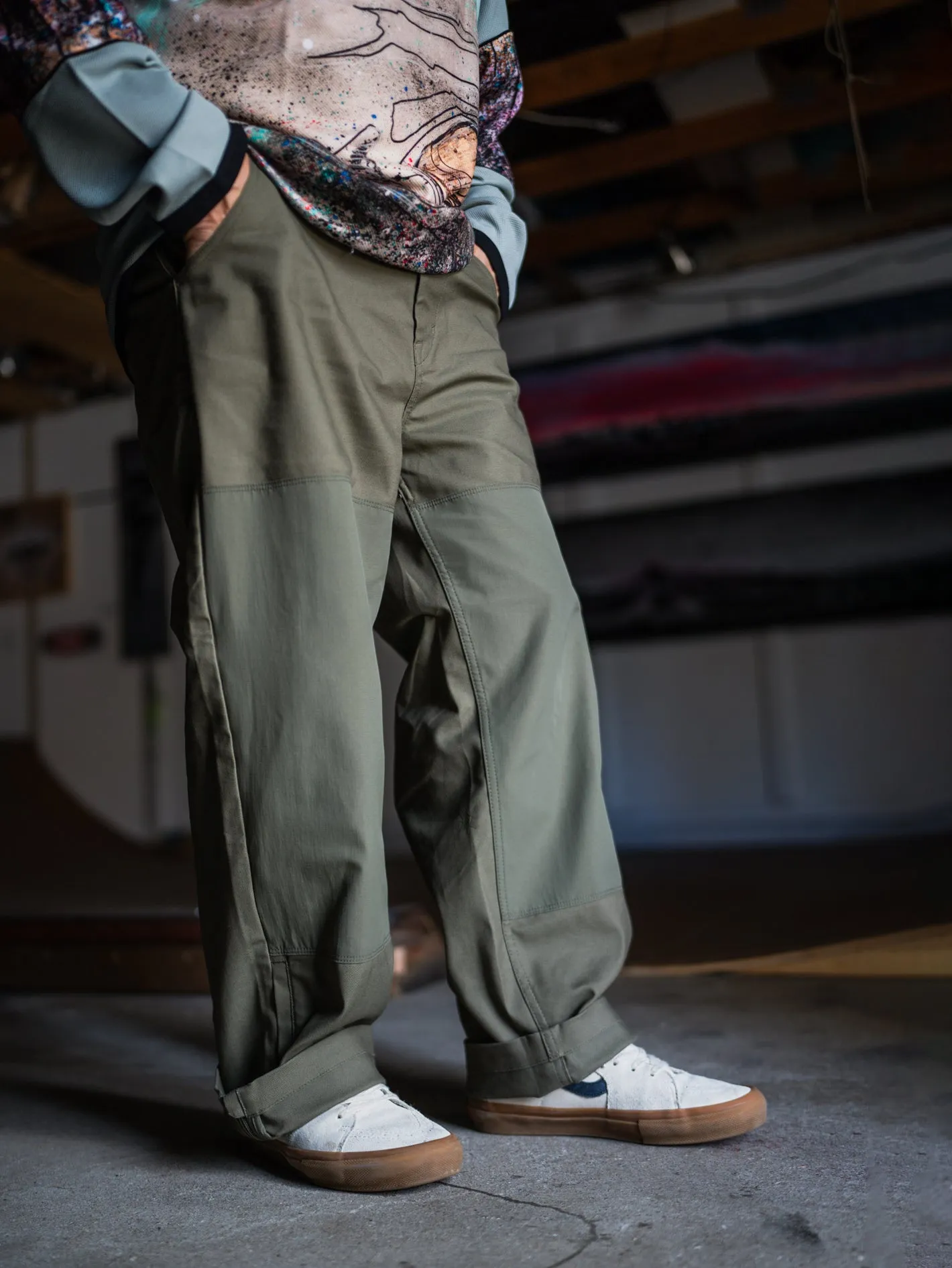 Bryan Iguchi Work Trousers - Wintermoss