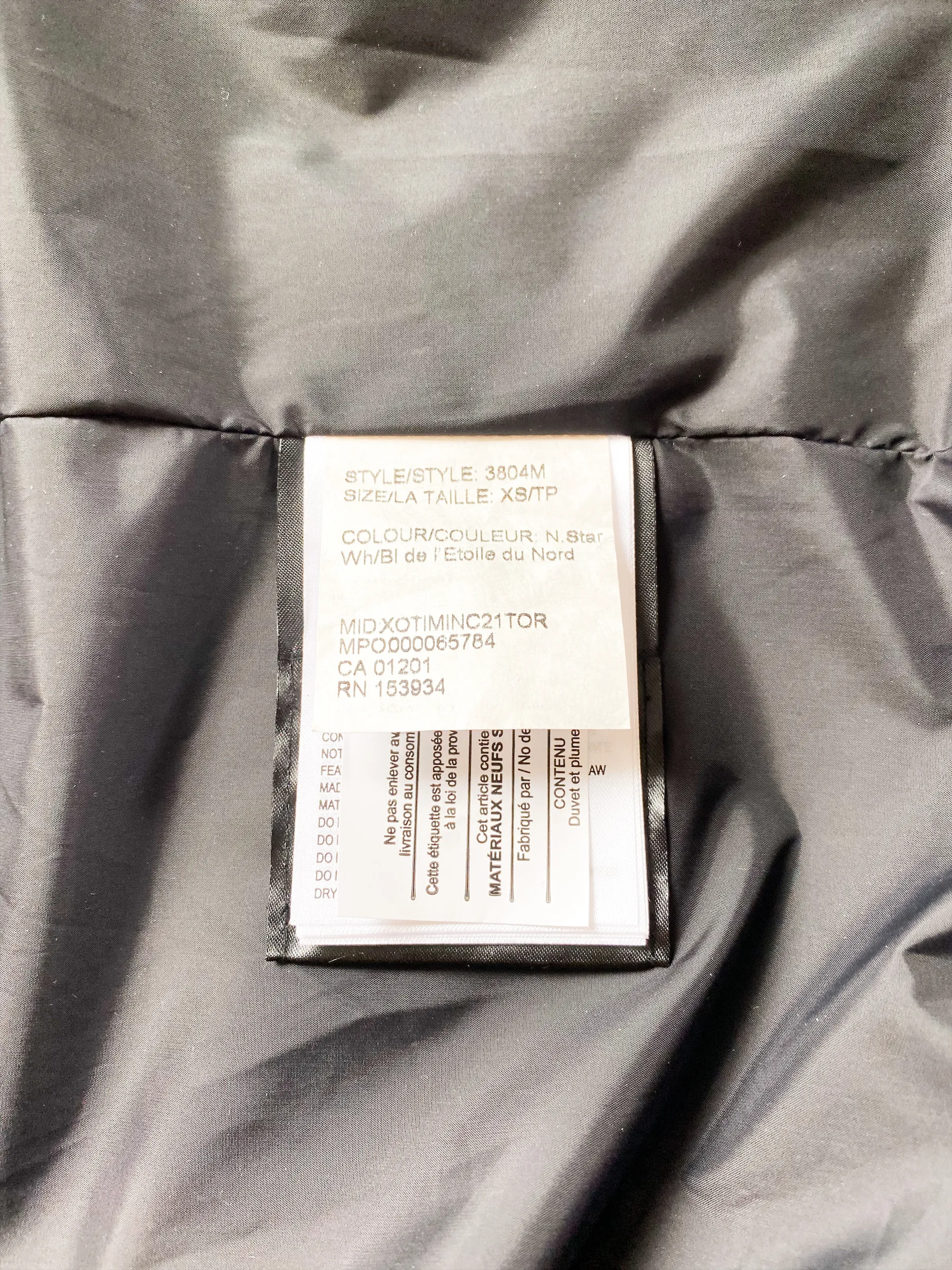 Canada Goose White Macmillan Men's Jacket