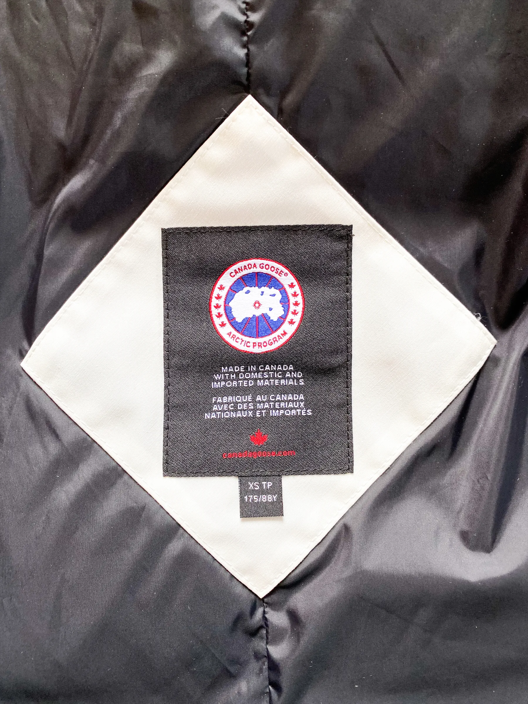 Canada Goose White Macmillan Men's Jacket