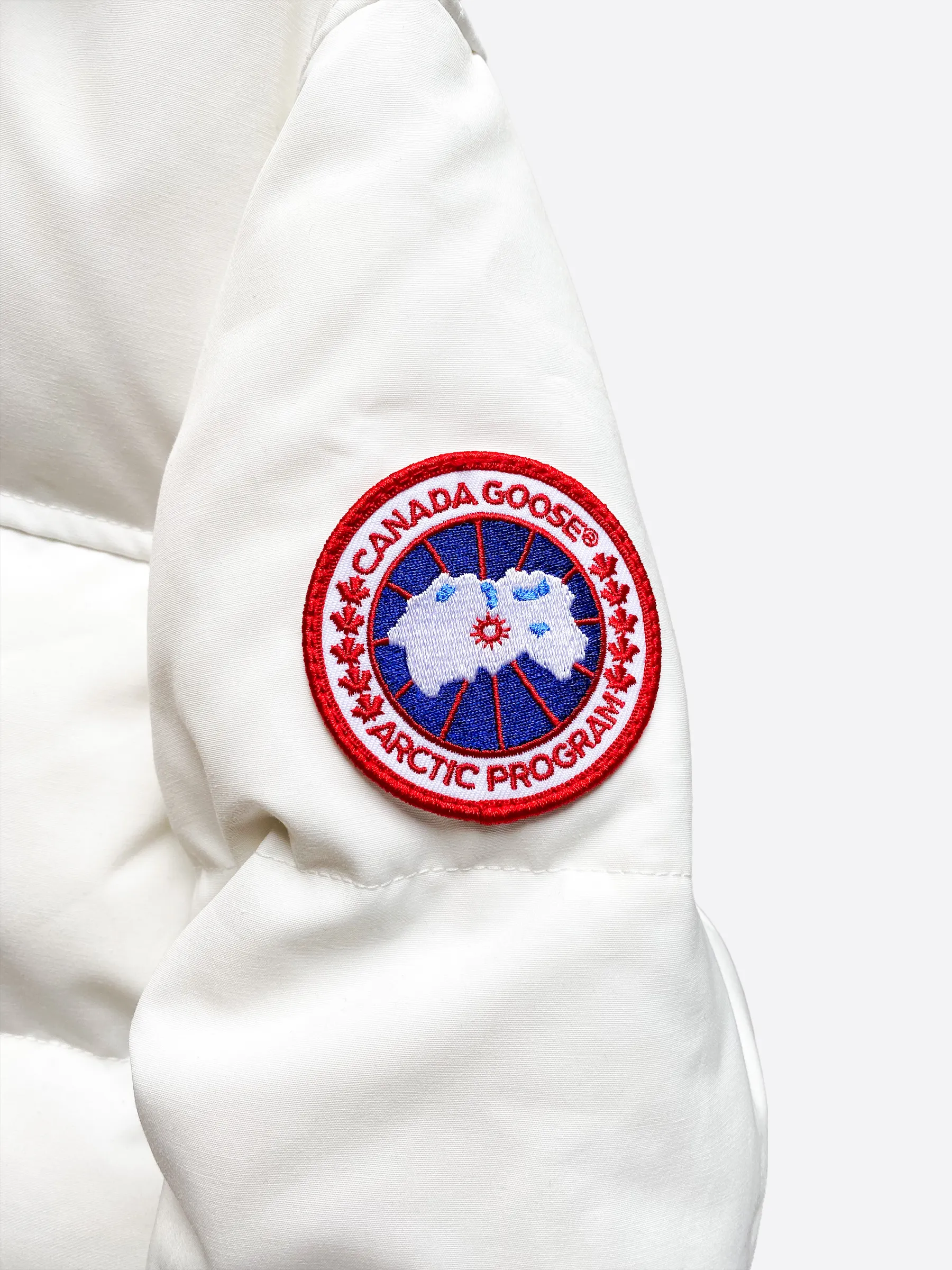 Canada Goose White Macmillan Men's Jacket