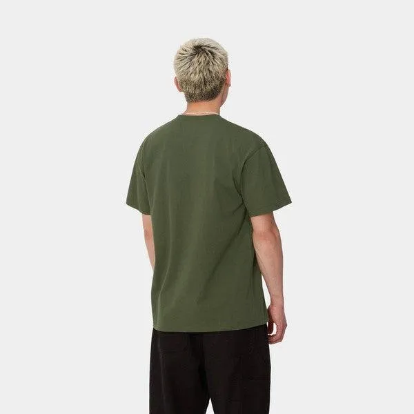 Carhartt WIP American Script T-Shirt Tarragon