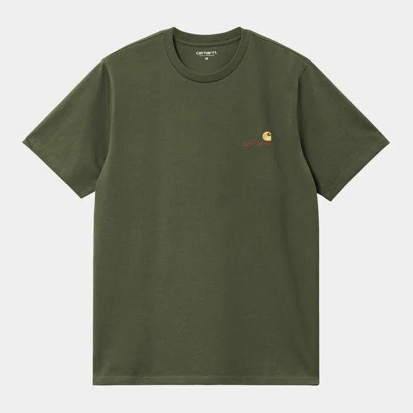 Carhartt WIP American Script T-Shirt Tarragon