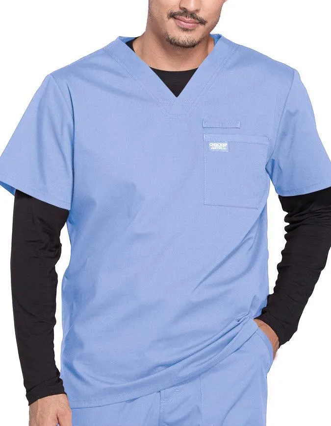 Cherokee Workwear Professionals Men's V-Neck Basic Scrubs Top