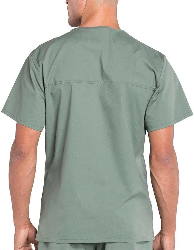 Cherokee Workwear Professionals Men's V-Neck Basic Scrubs Top