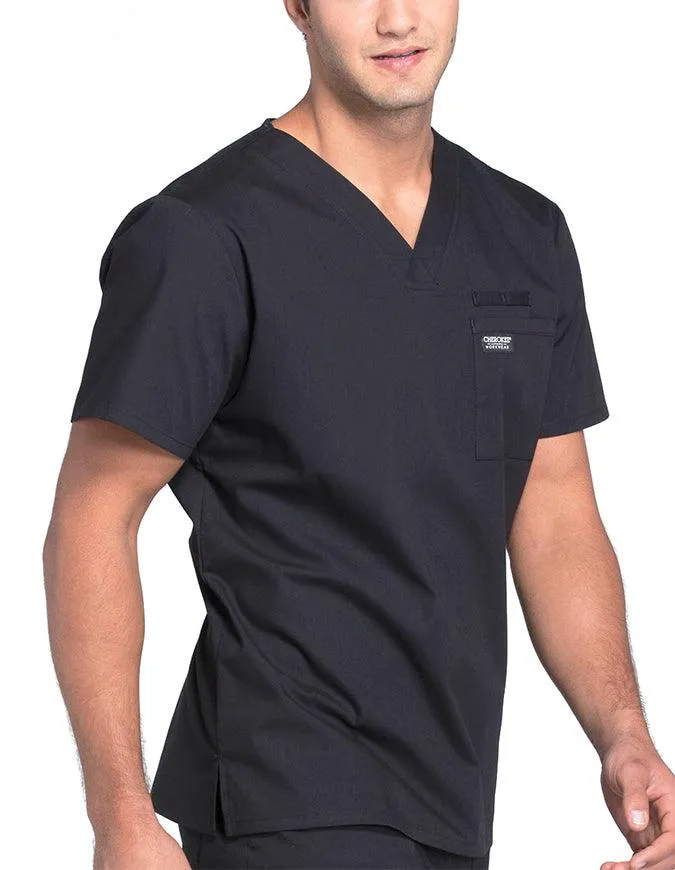 Cherokee Workwear Professionals Men's V-Neck Basic Scrubs Top