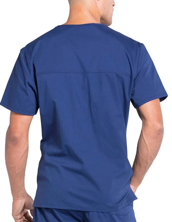 Cherokee Workwear Professionals Men's V-Neck Basic Scrubs Top