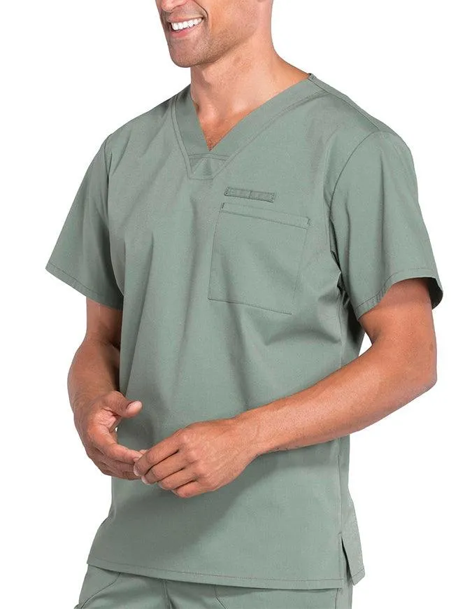 Cherokee Workwear Professionals Men's V-Neck Basic Scrubs Top