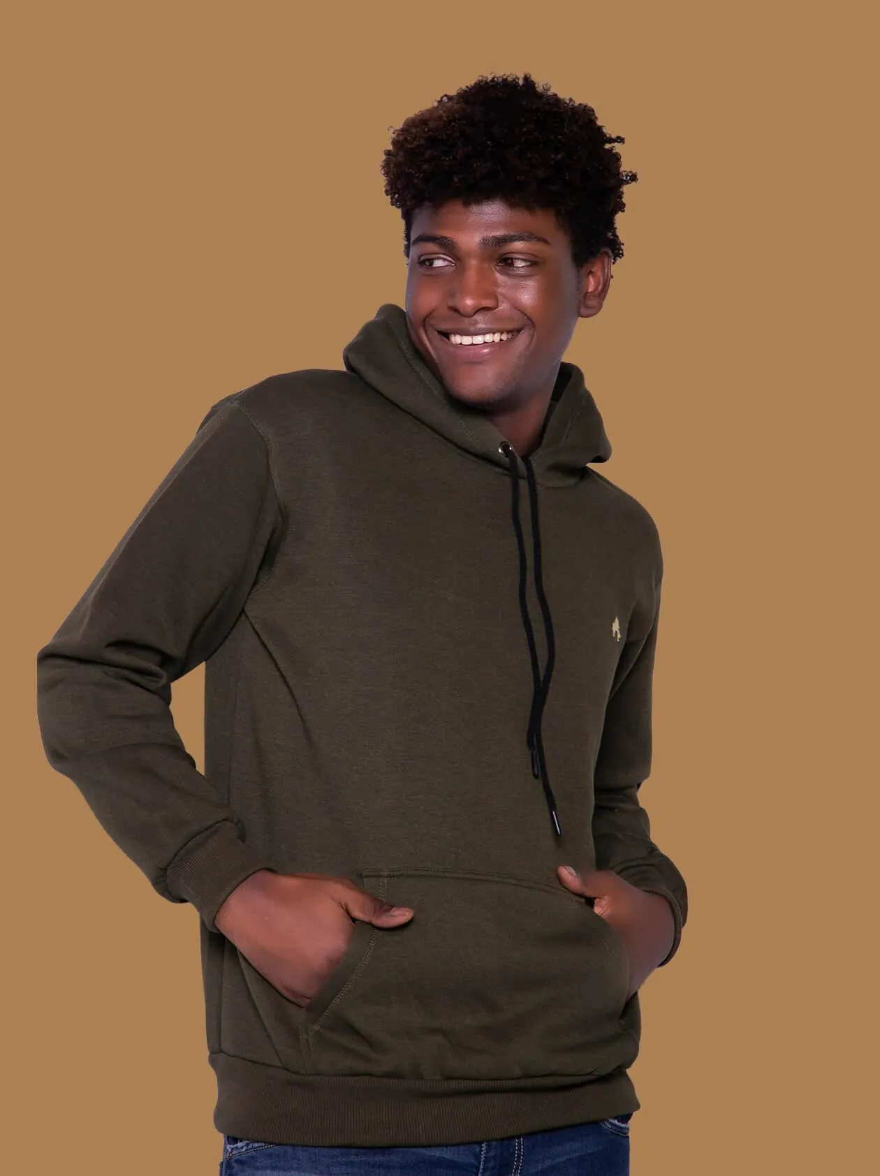 Dark Green Hoodies for Men (GSBH1002)