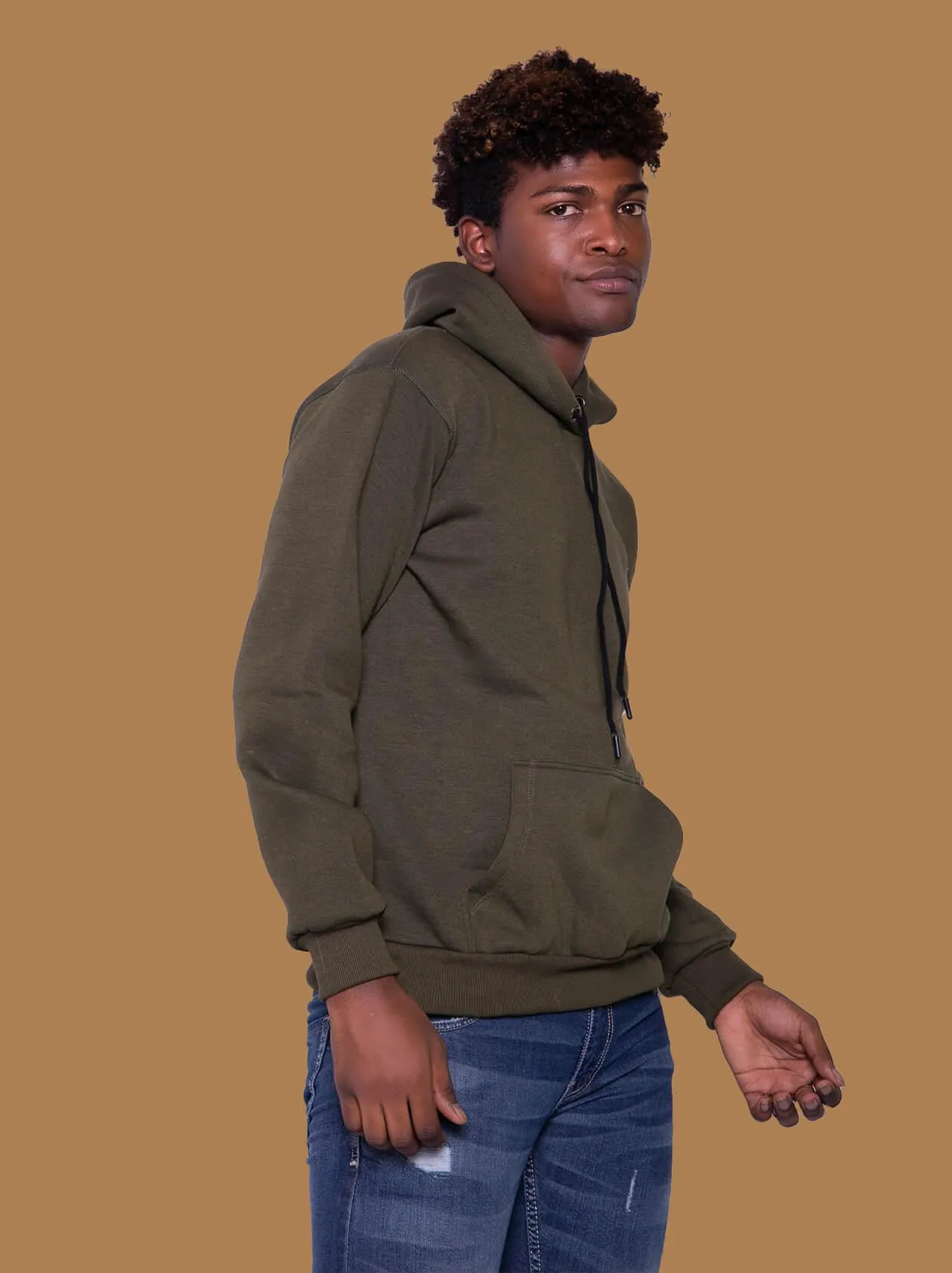 Dark Green Hoodies for Men (GSBH1002)