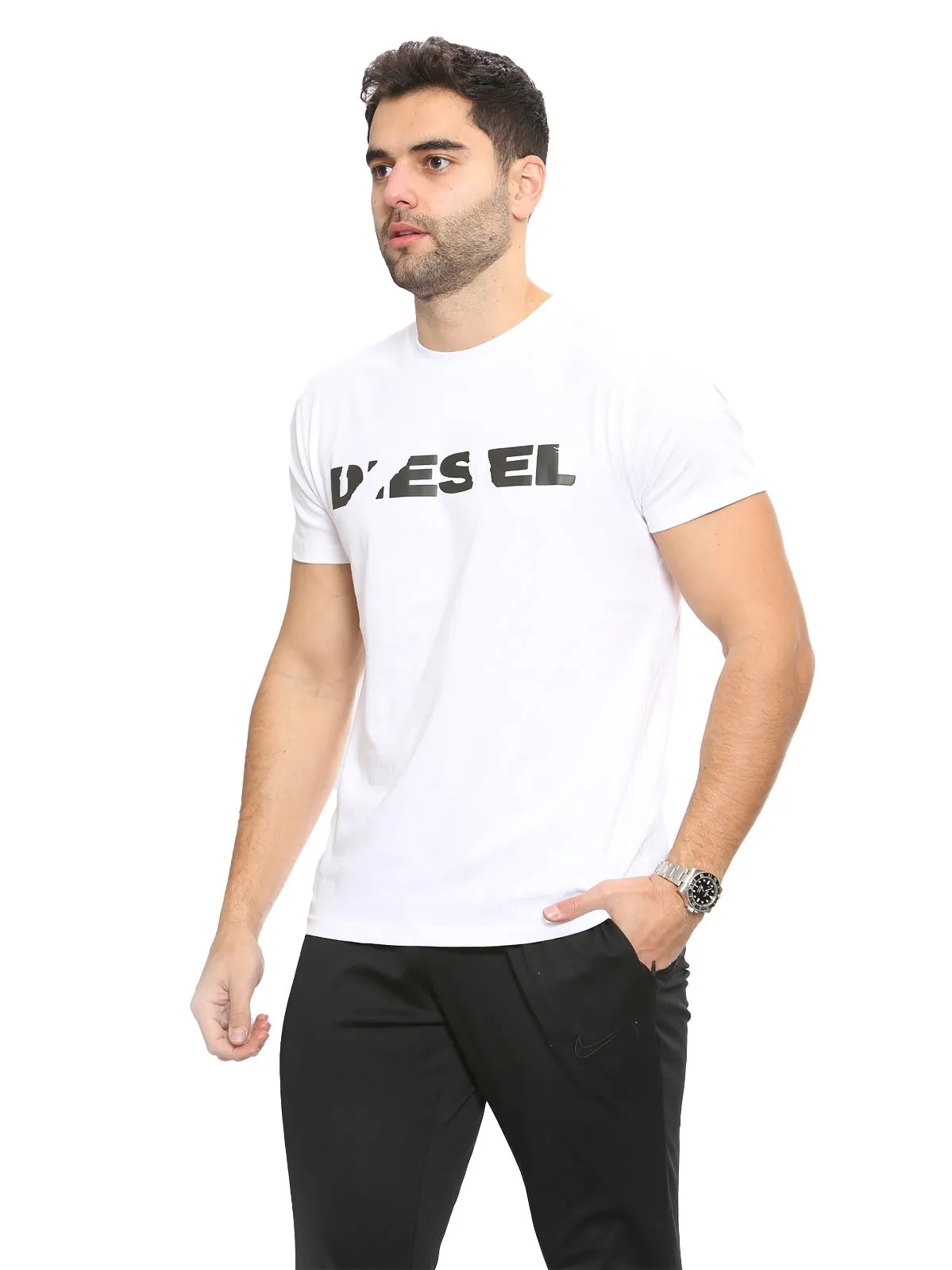 Diesel Mens Short Sleeve Casual T Shirt | T-Diego