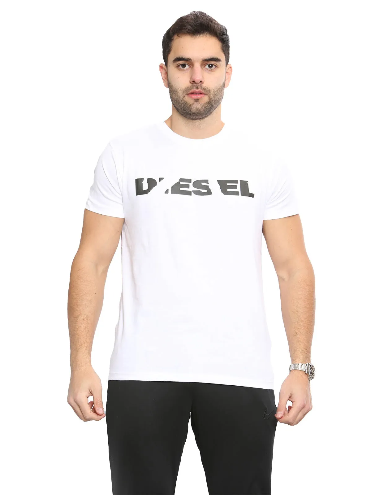 Diesel Mens Short Sleeve Casual T Shirt | T-Diego