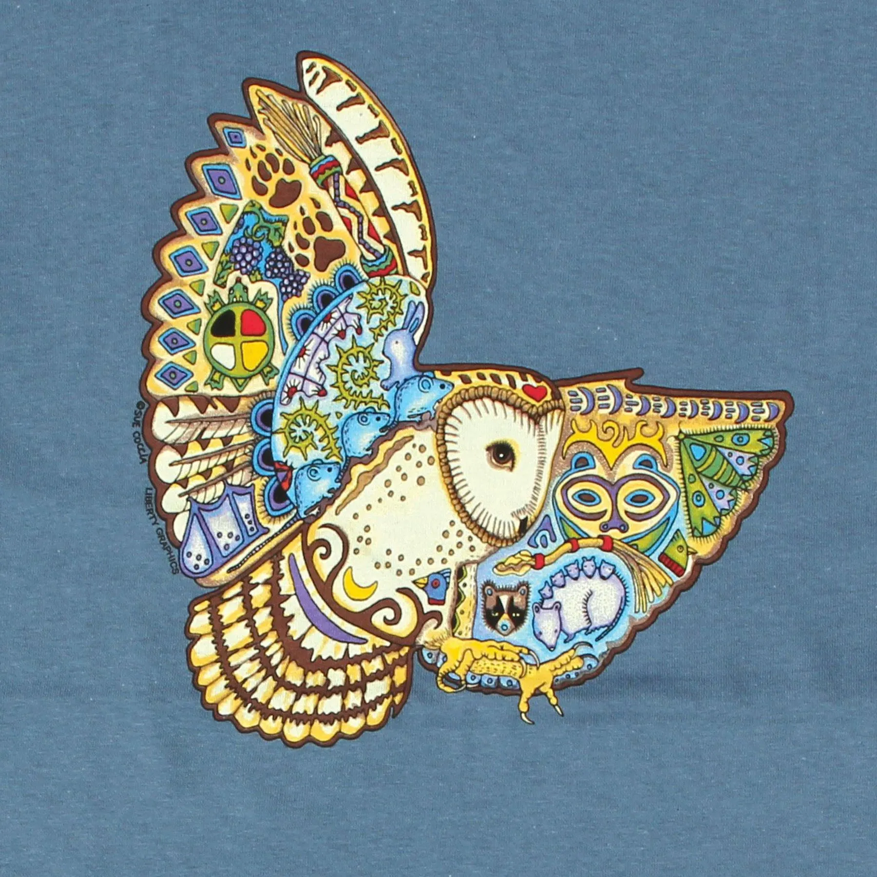 Earth Art Barn Owl T-Shirt