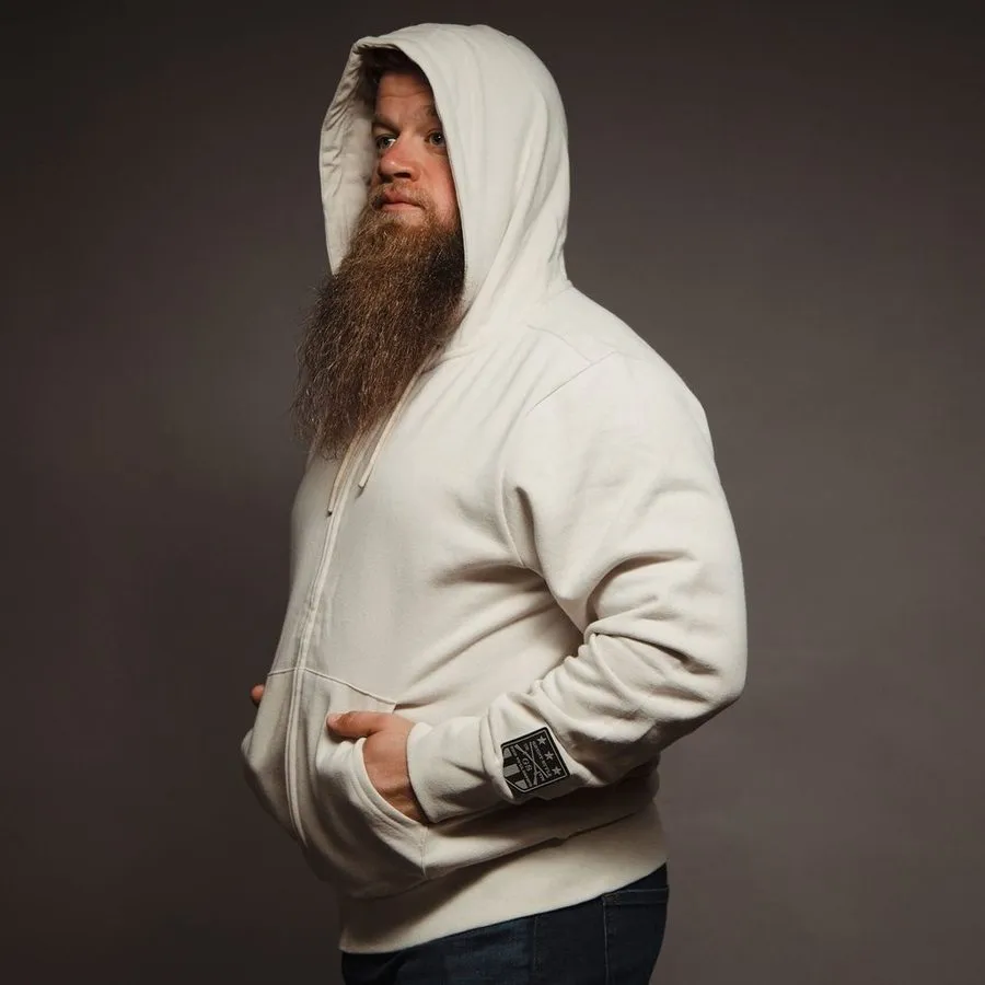 Elite Full-Zip Hoodie - Sand