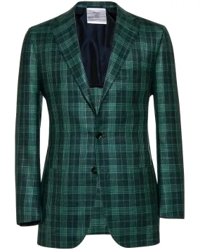 Emerald Green Plaid Sportcoat