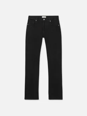 Frame Jetset Modern Straight Jeans in Black