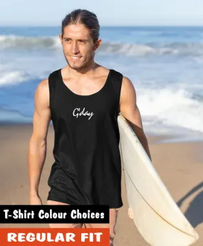 G'day Mens Singlet (Colour Choices)