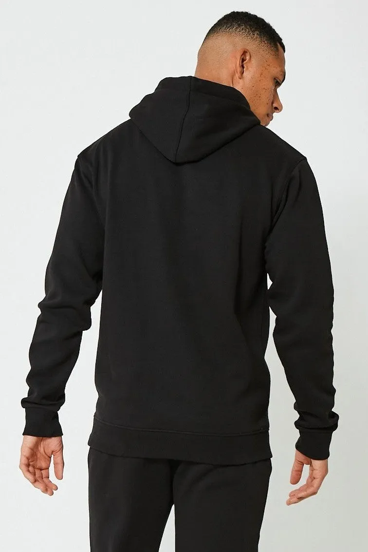 Holloway Road Fleece Pullover Hoodie - Black