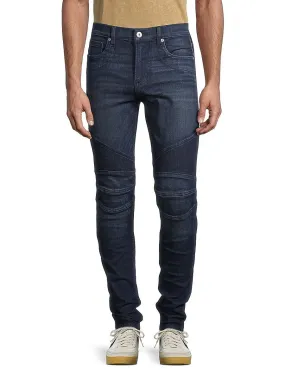 Hudson Mens Ethan Biker Skinny Jeans - Hatch - Size 38