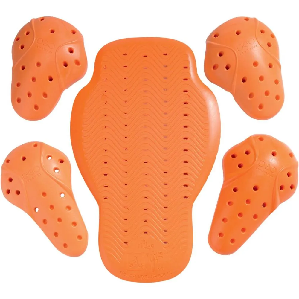 Icon D3O Viper 1 Back Impact Protector Orange