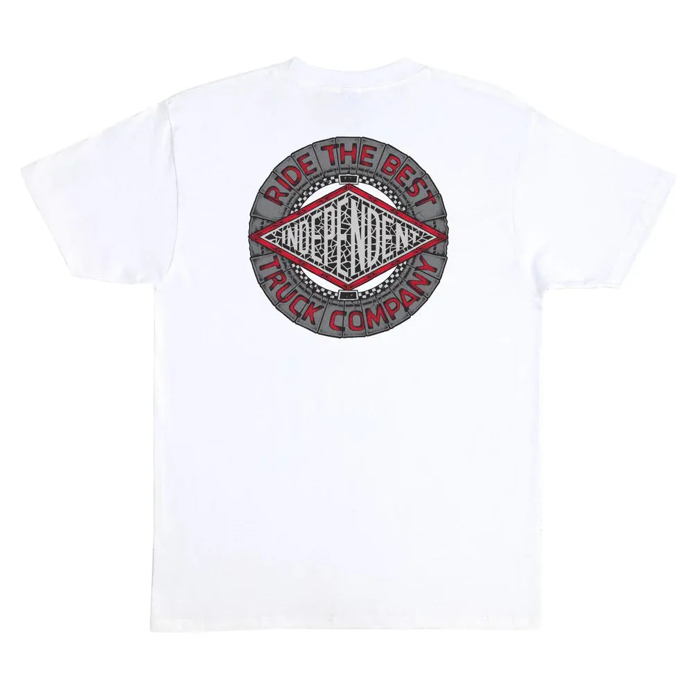 INDEPENDENT Mako Tile Summit T-Shirt White