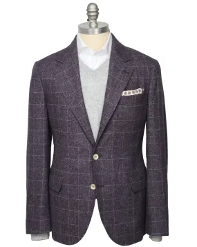 Iris Purple Glen Plaid Sportcoat