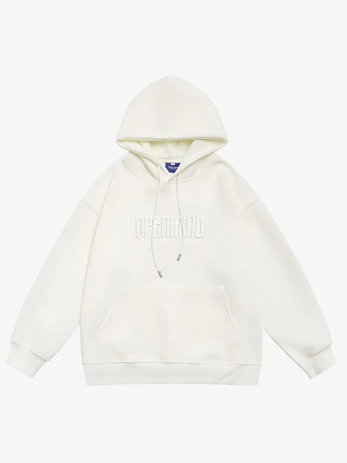 KG Embroidered Solid Color Hoodie