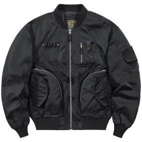 Large Pocket Bomber Jacket