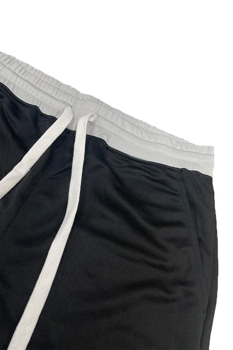 Mens Black Sport Shorts S M L Xl 2Xl 3X