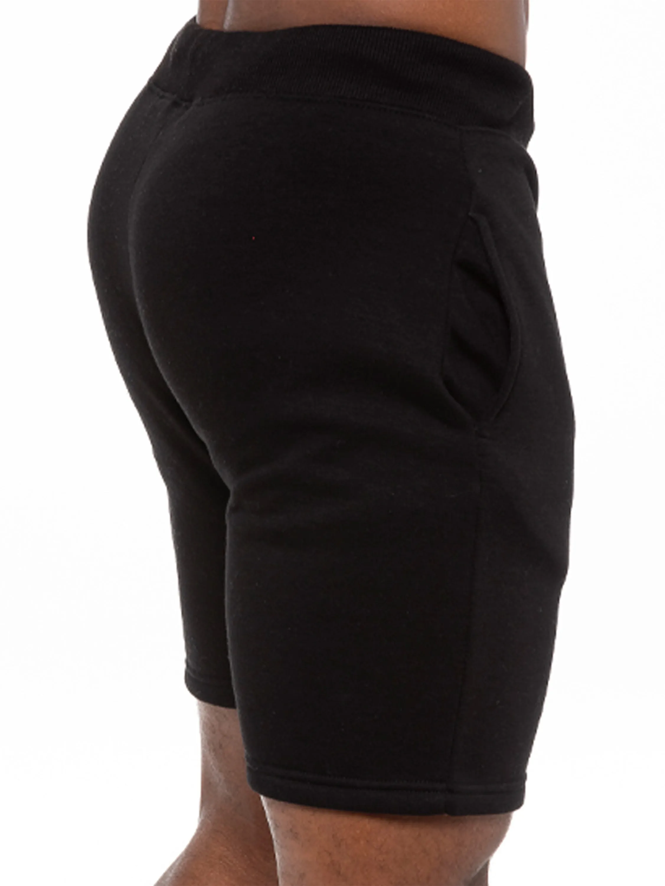 Mens Fleece Gym Running Shorts | Enzo Designer Menswear