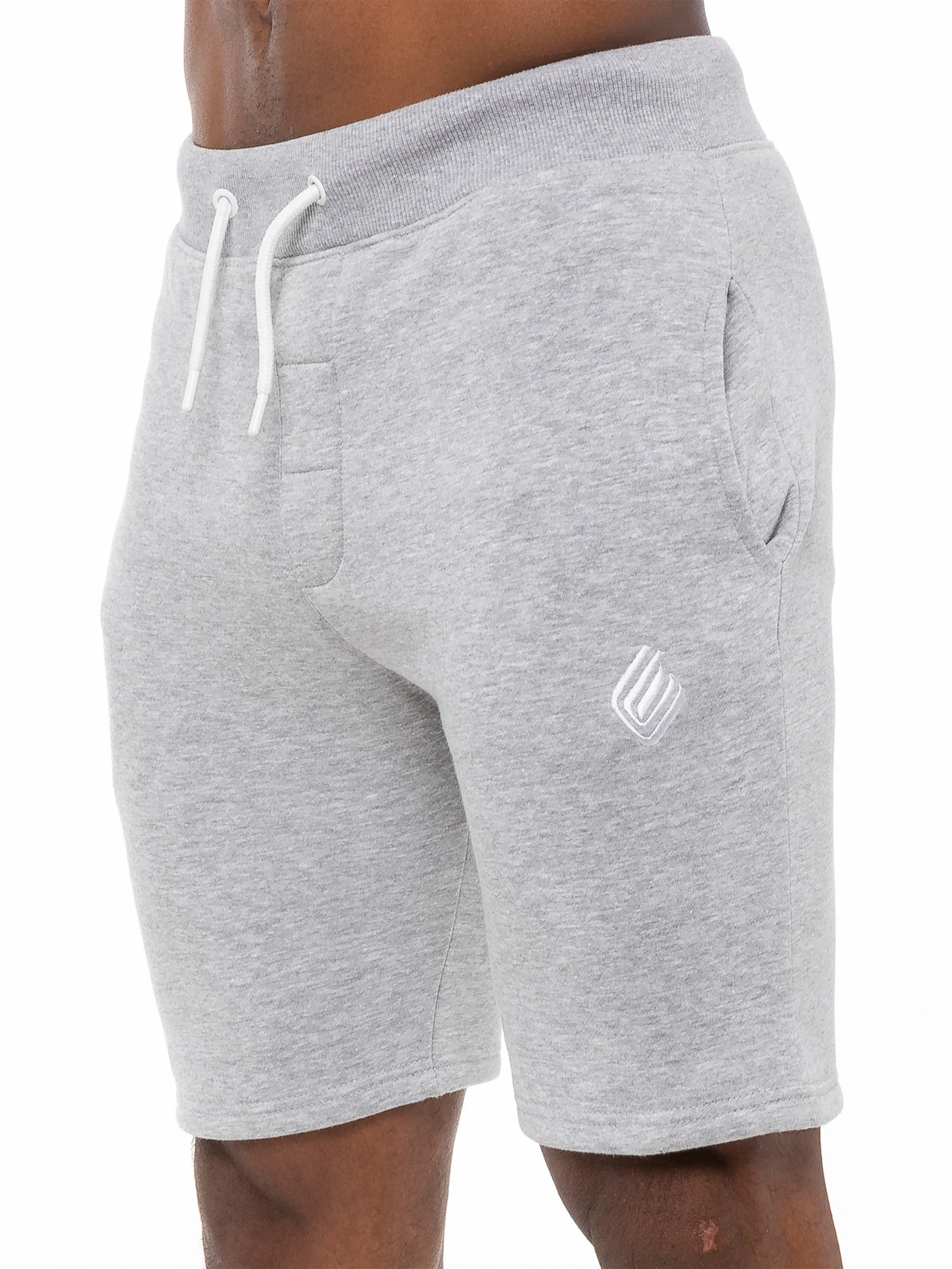 Mens Fleece Gym Running Shorts | Enzo Designer Menswear