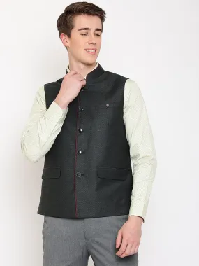 Mens Green Waist Coat