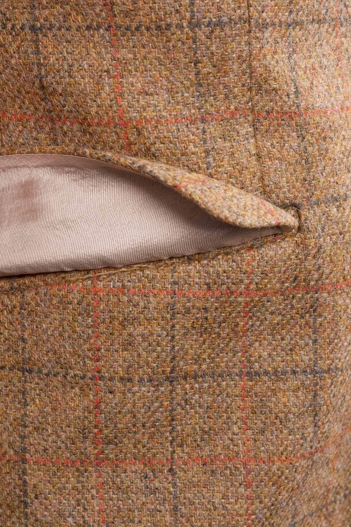 Men's Mustard Tweed Jacket - Market Day