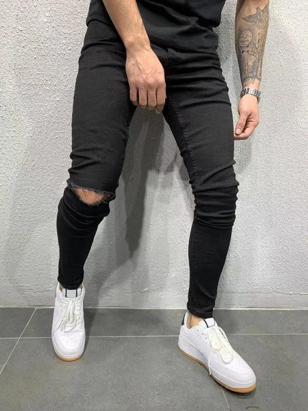 Men's Ripped Skinny Fit Jean