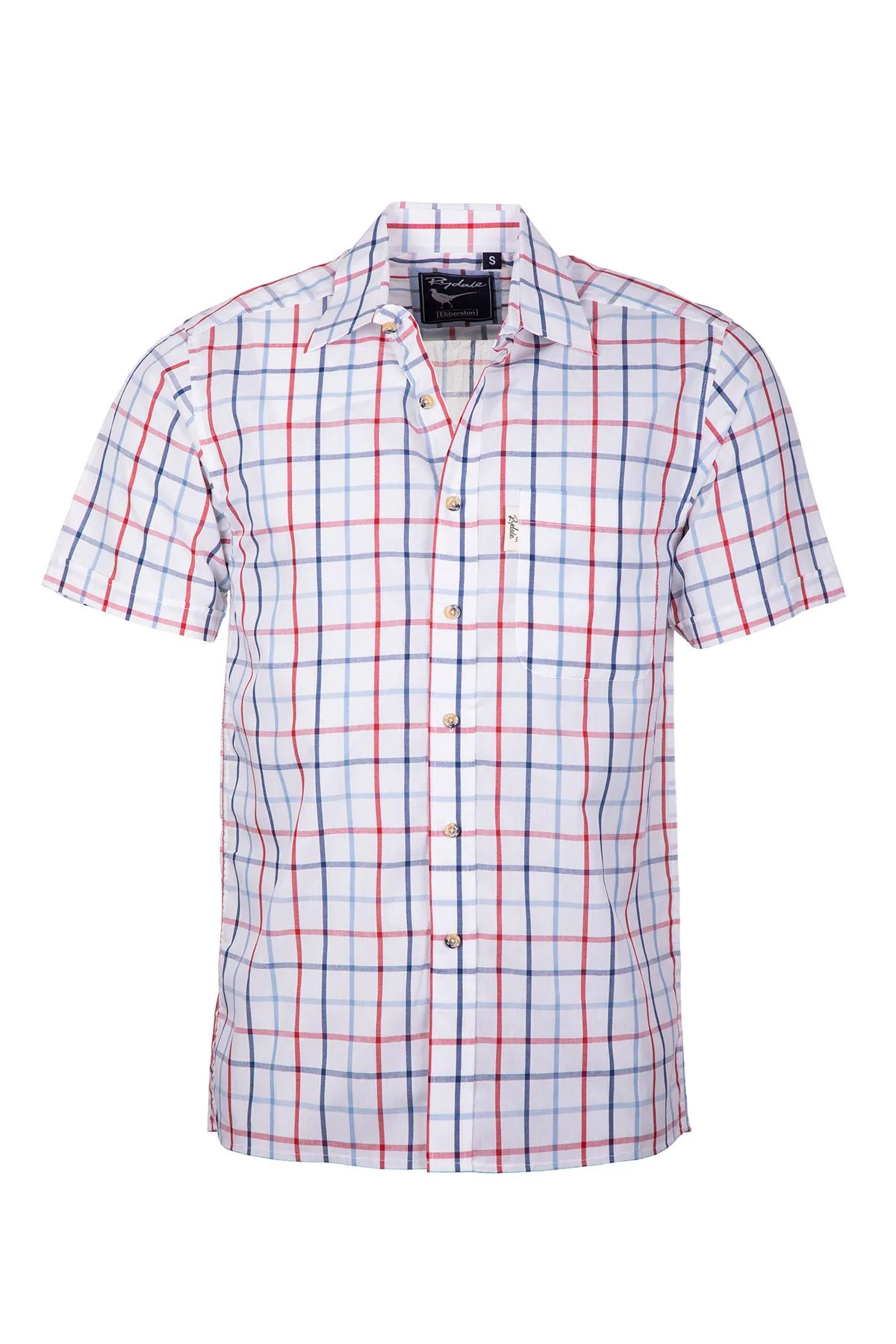 Men's Short Sleeved Check Shirt