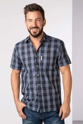 Men's Short Sleeved Check Shirt