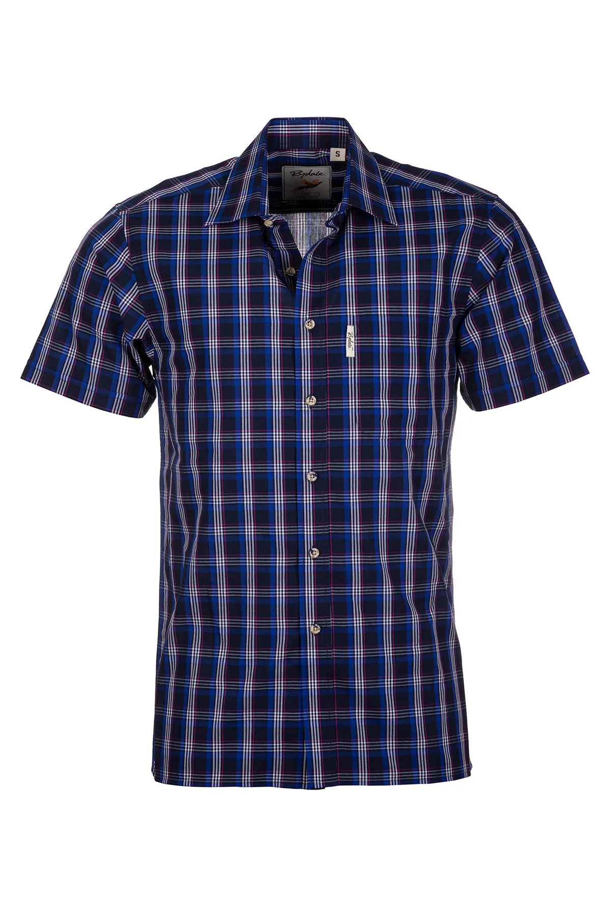 Men's Short Sleeved Check Shirt