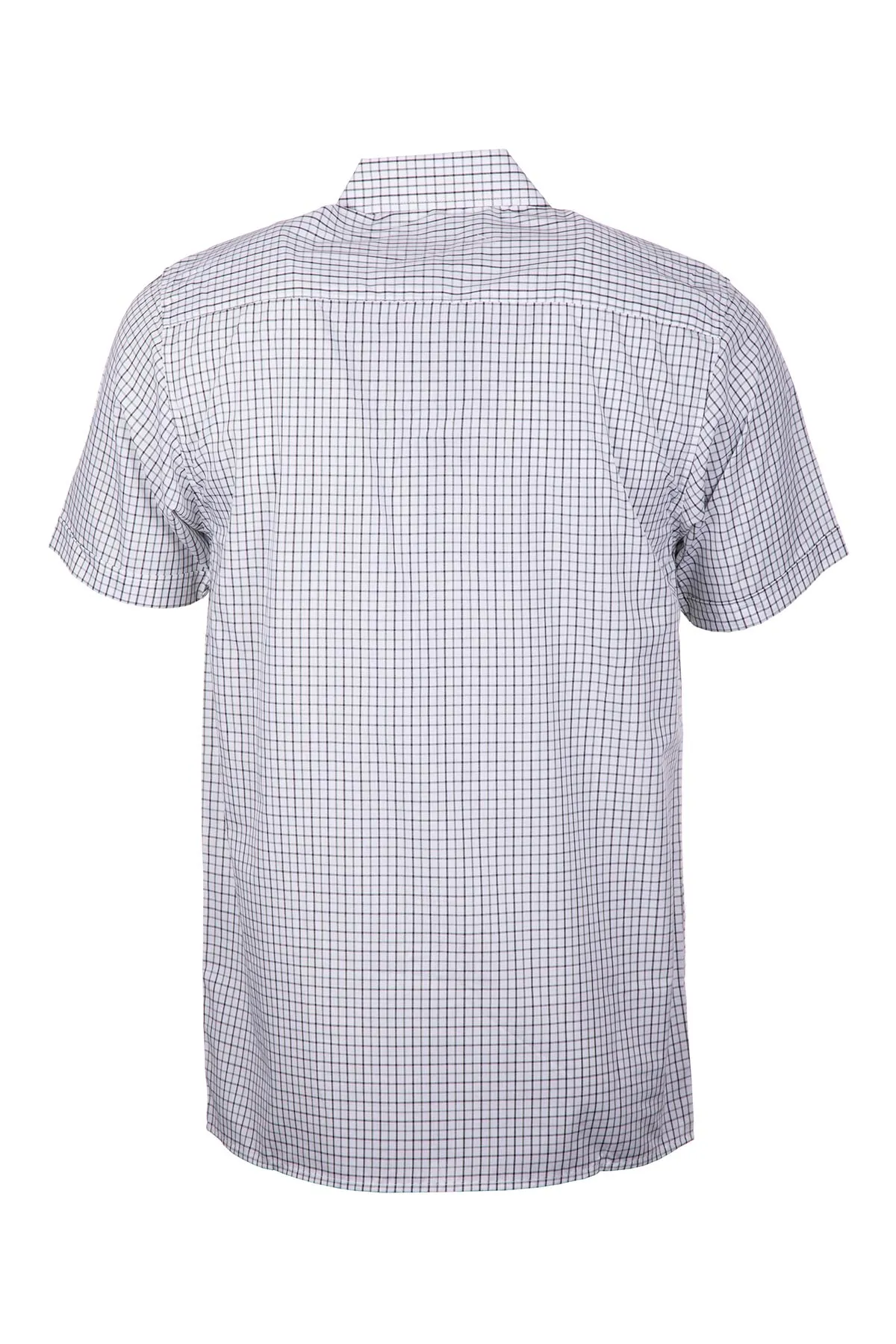 Men's Short Sleeved Check Shirt