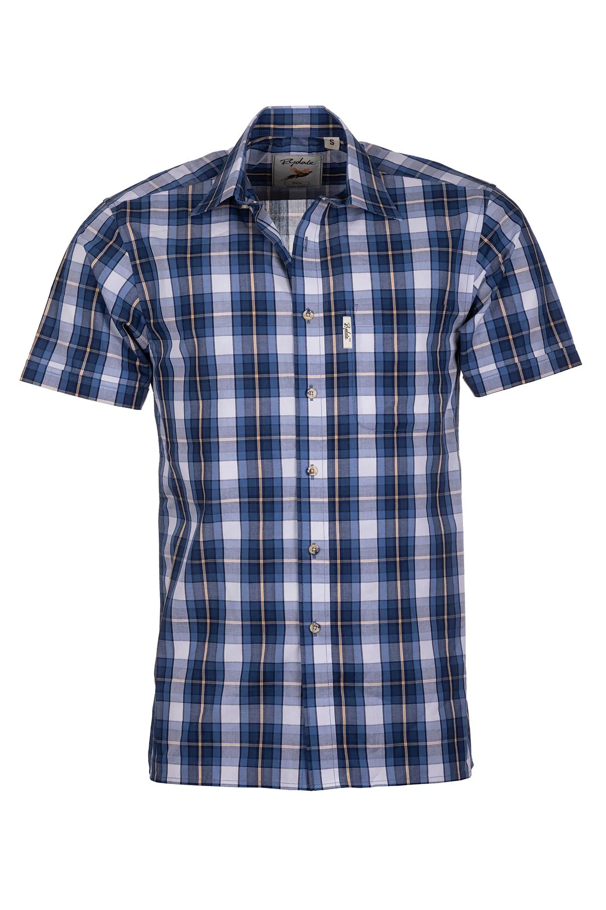 Men's Short Sleeved Check Shirt