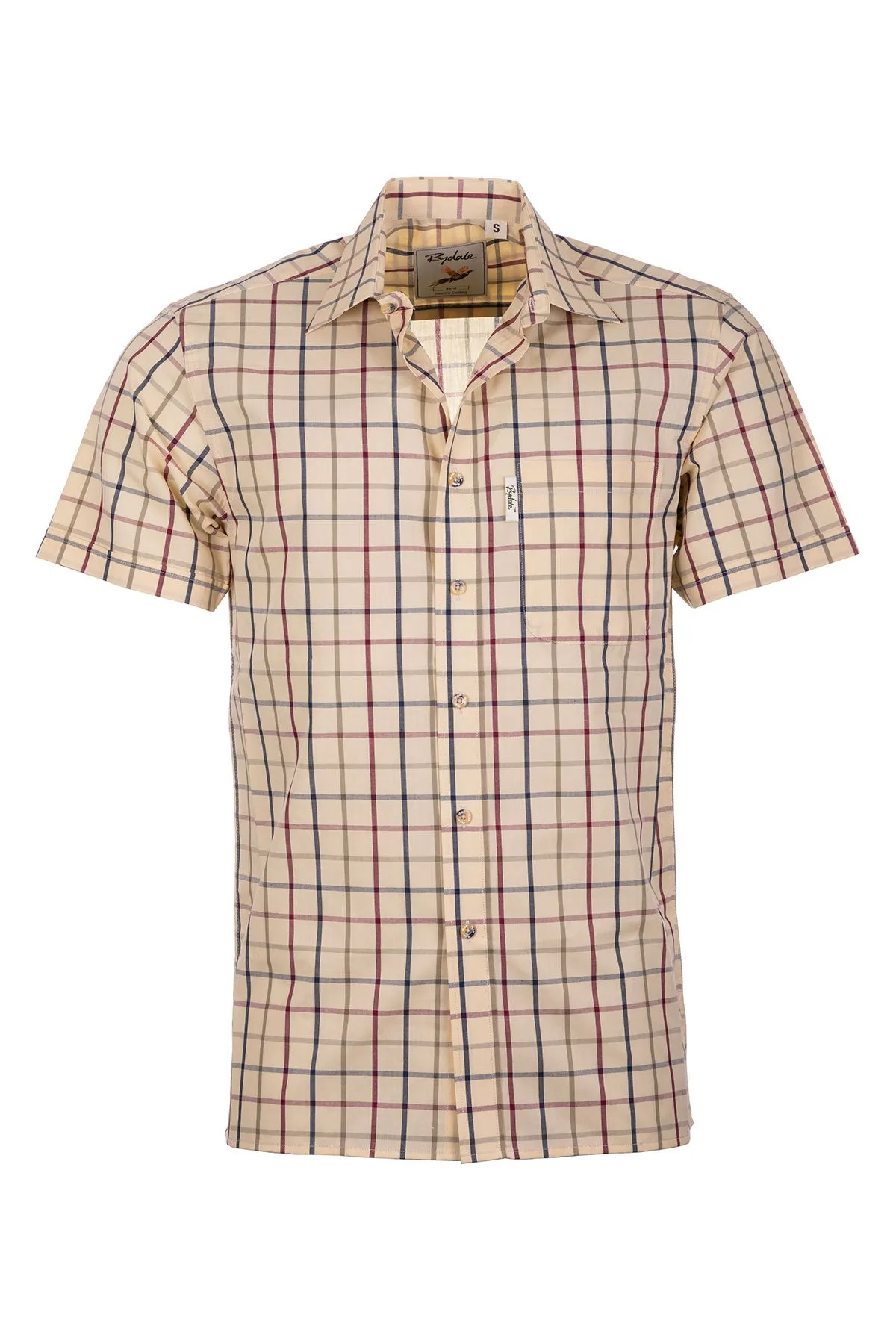 Men's Short Sleeved Check Shirt