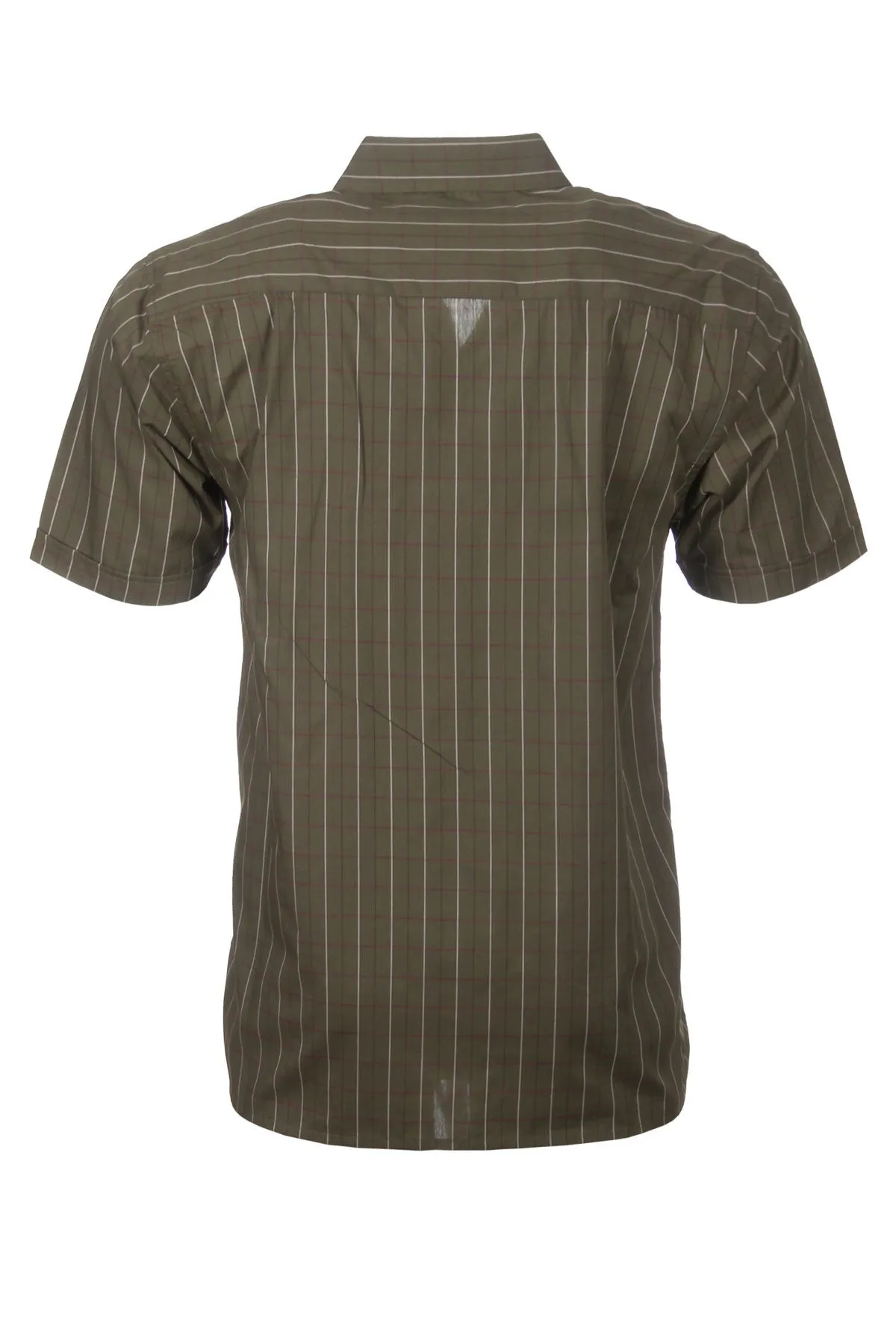 Men's Short Sleeved Check Shirts