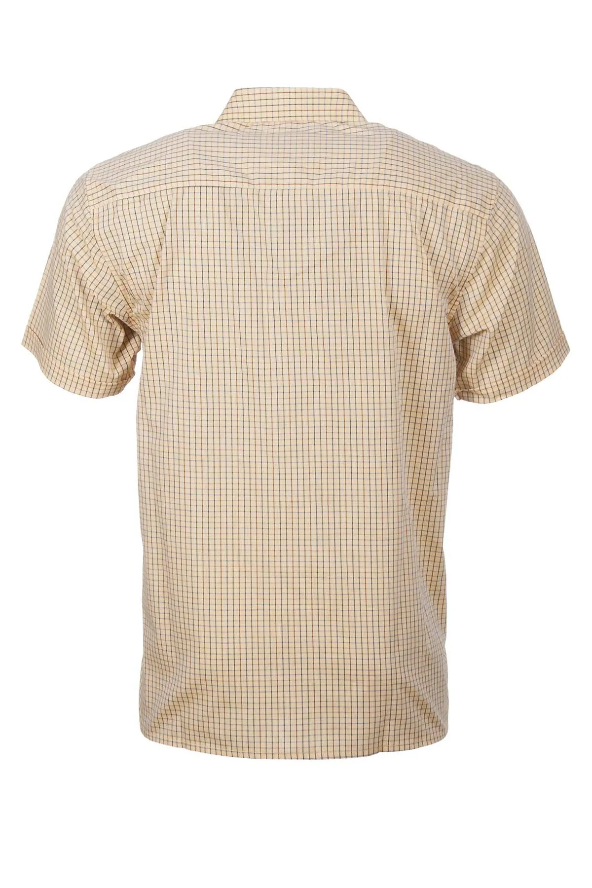 Men's Short Sleeved Check Shirts