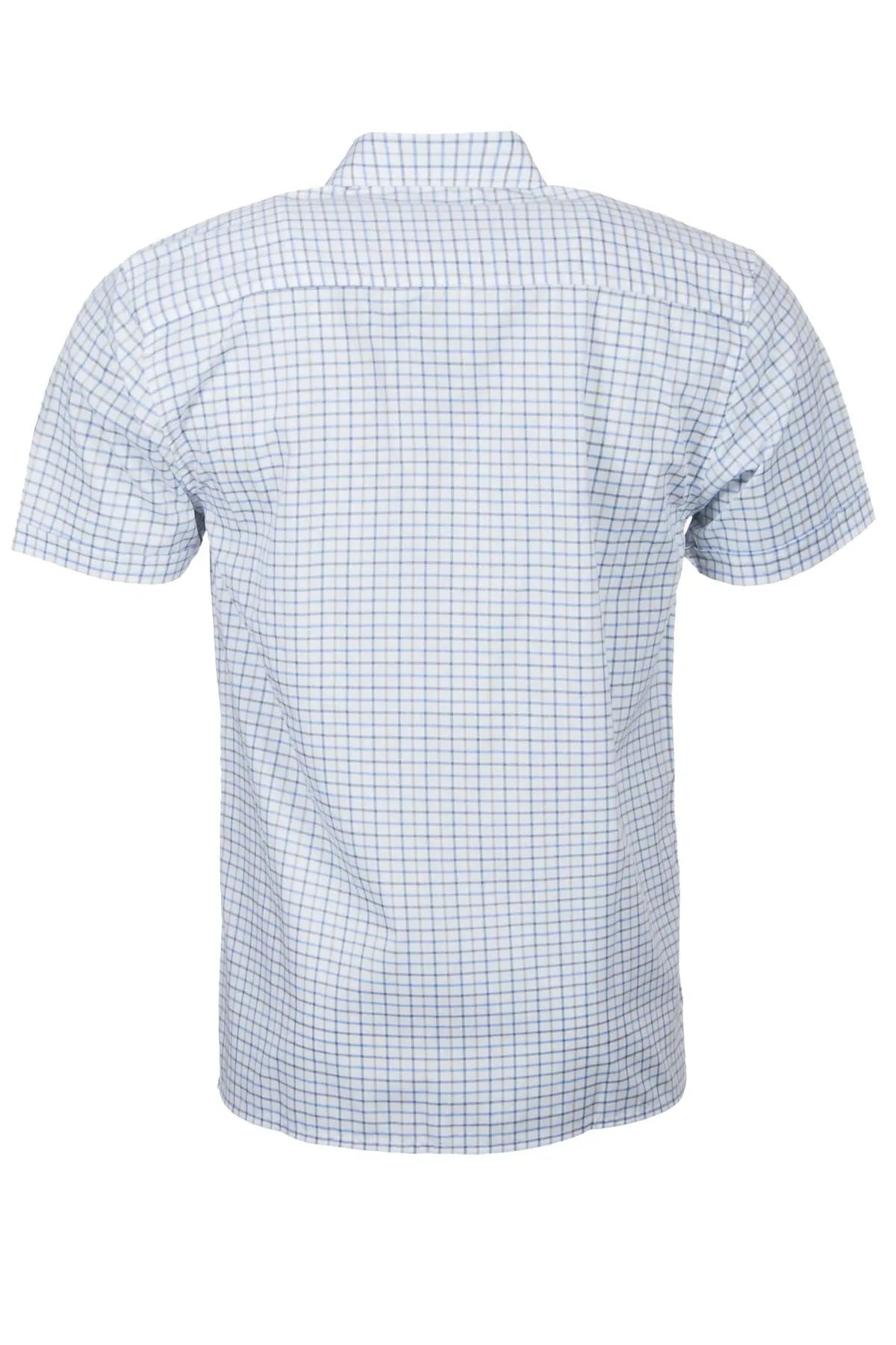 Men's Short Sleeved Check Shirts