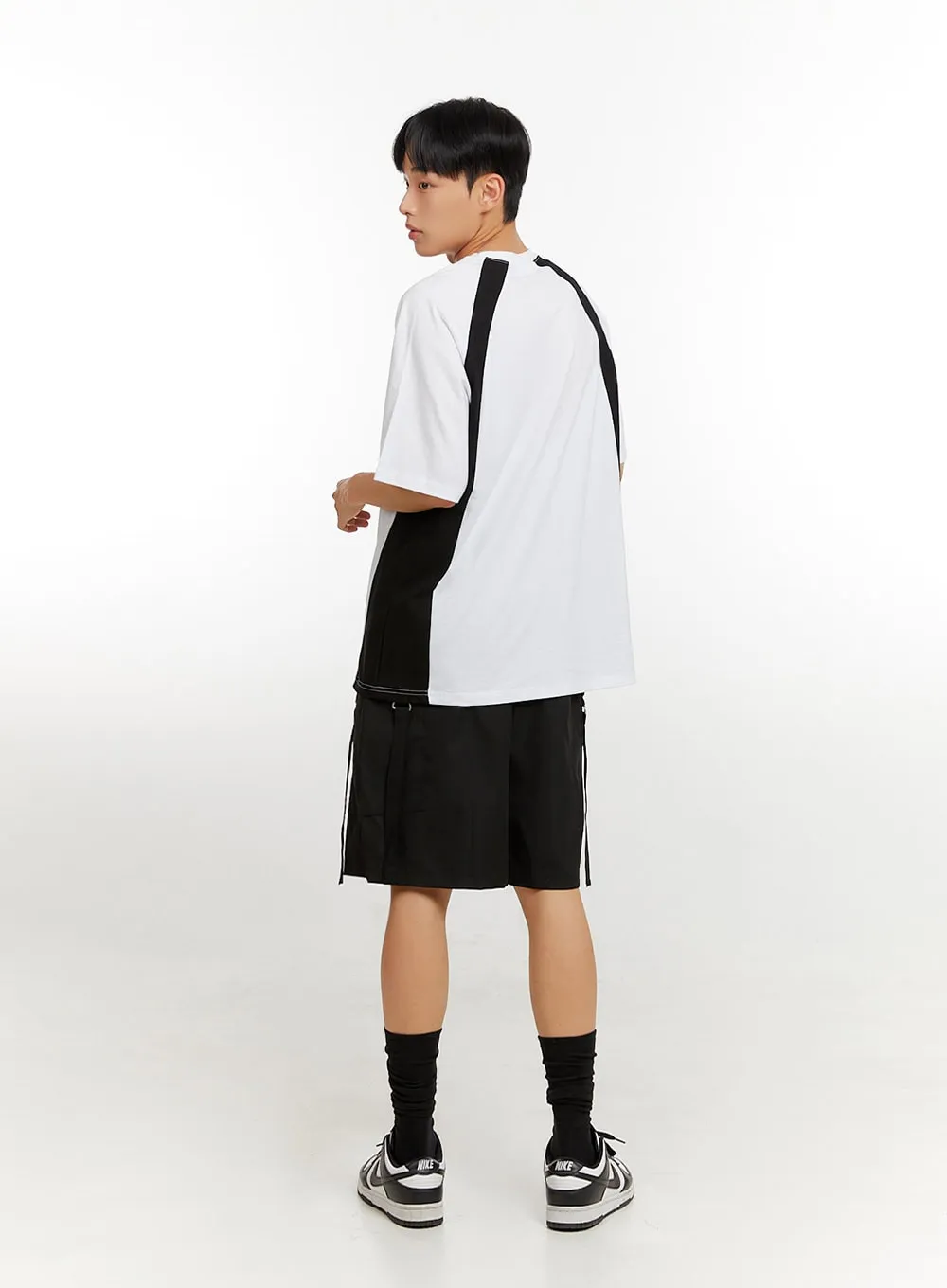 Men's Strap Activewear Shorts IU426